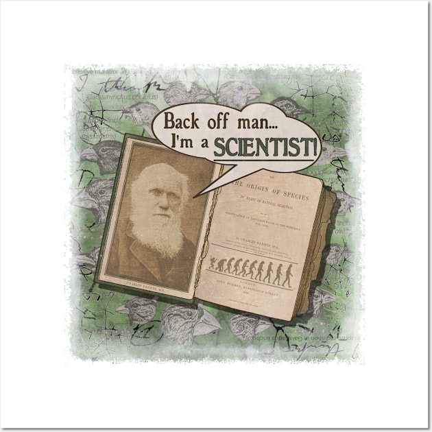 Charles Darwin Wall Art by ImpArtbyTorg